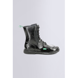 Kickers MEETICKZIP - Lace-up ankle boots - noir sem noir/black