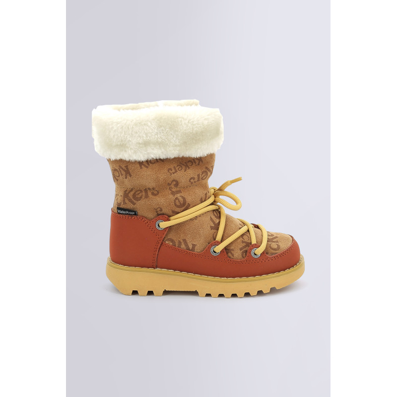 Kickers NEOVELCRO Camel - Chaussures Boot Enfant 74,90 €