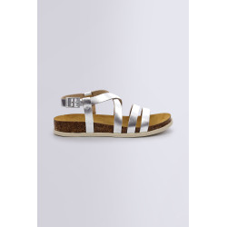 Kick Alice silver sandals for woman Kickers Official website