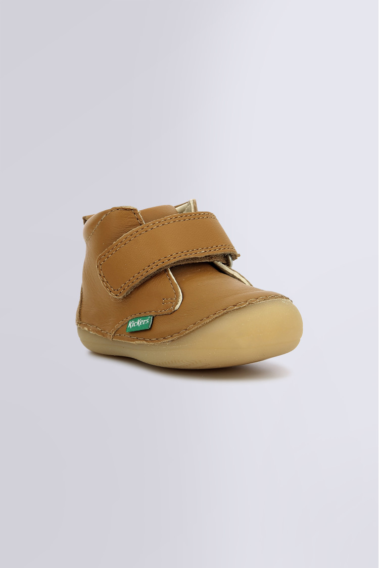 Sabio light camel ankle boots for baby - Kickers © Official website