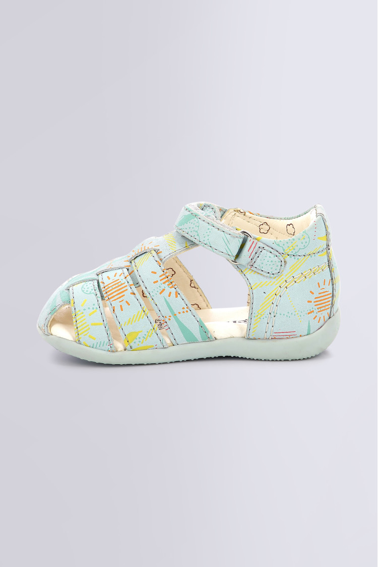 Bigflo light blue sandals for girl Kickers Official website