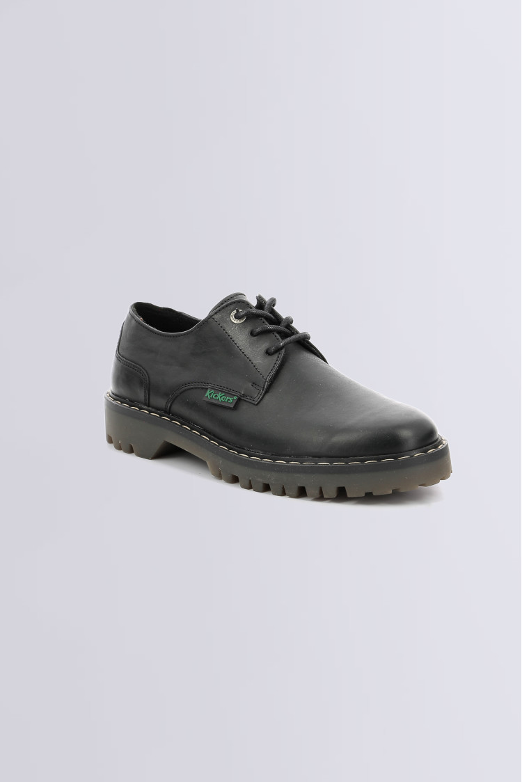 Kick Deckdear black derbies for woman Kickers Official website