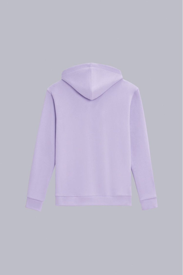 Sudadera con capucha Logotipo, Violeta claro