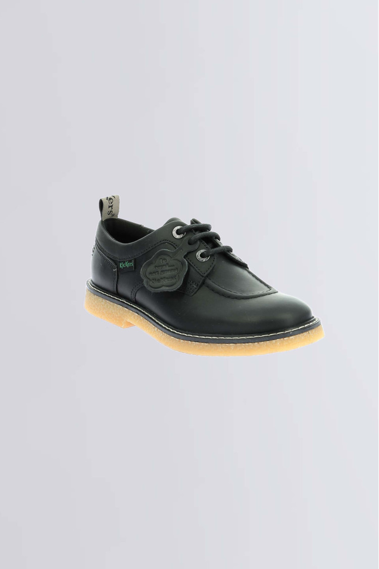 Kickers cuir noir online