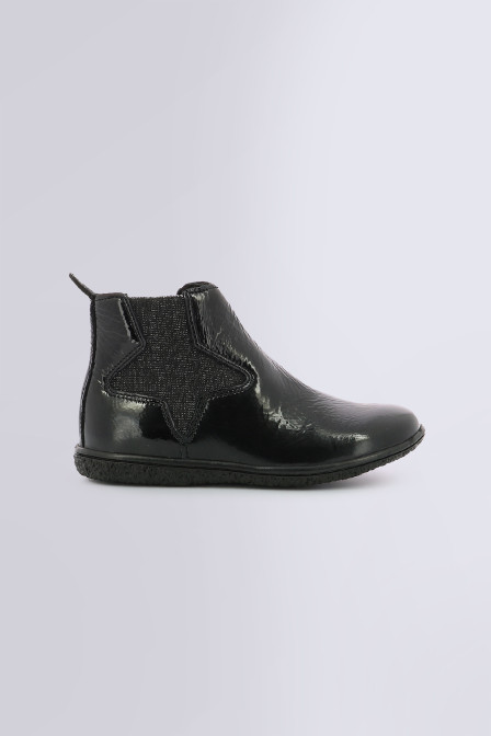 VERMILLON BLACK PATENT