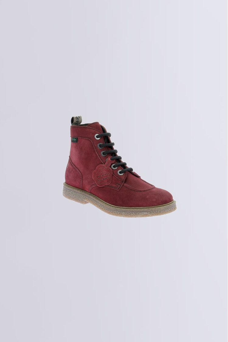 Kick Legendary Bottines rouges pour femme Kickers Site Officiel